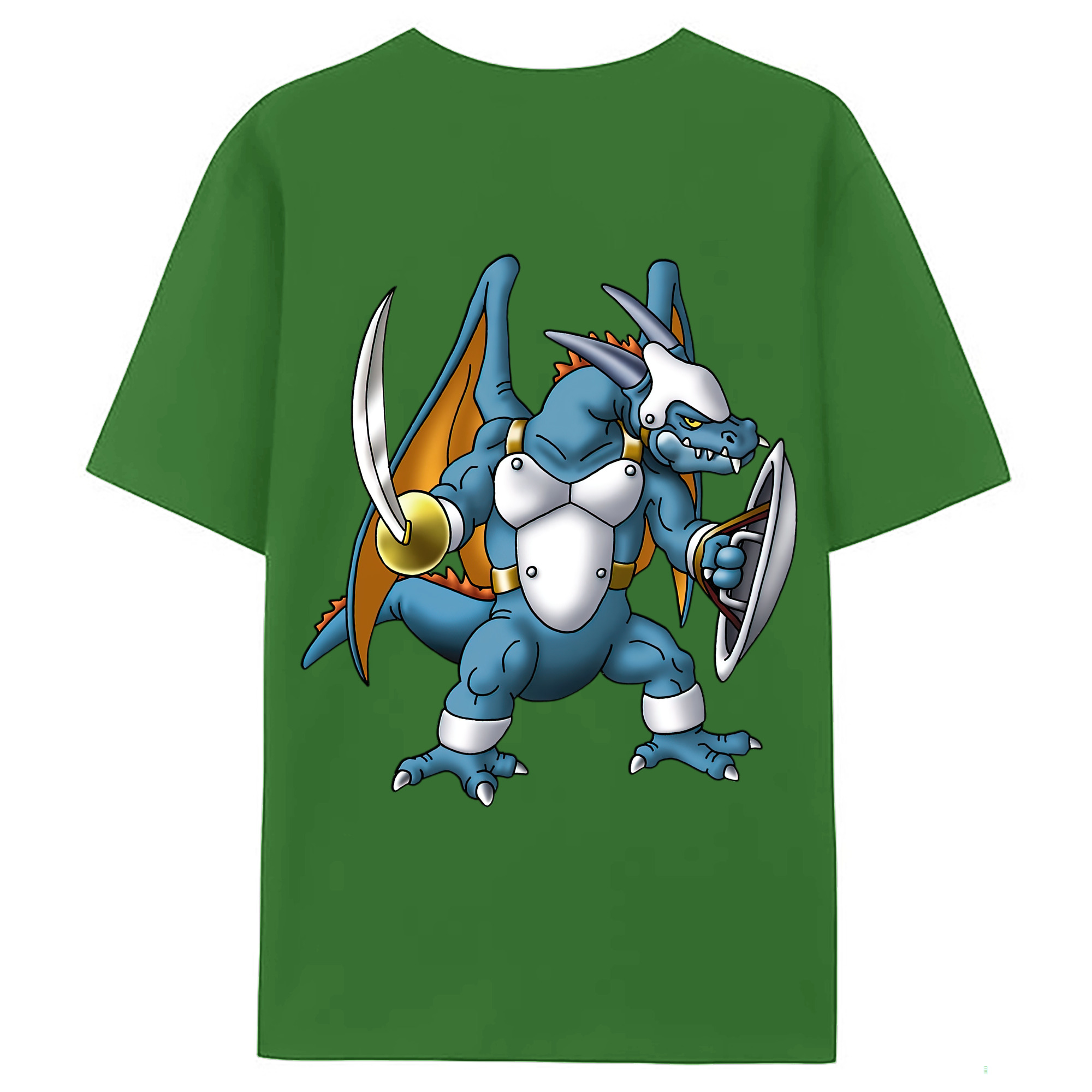 （画像用） ドラゴンクエスト Doragon Kuesuto Dragon Quest レディース半袖Tシャツ(バックプリント)